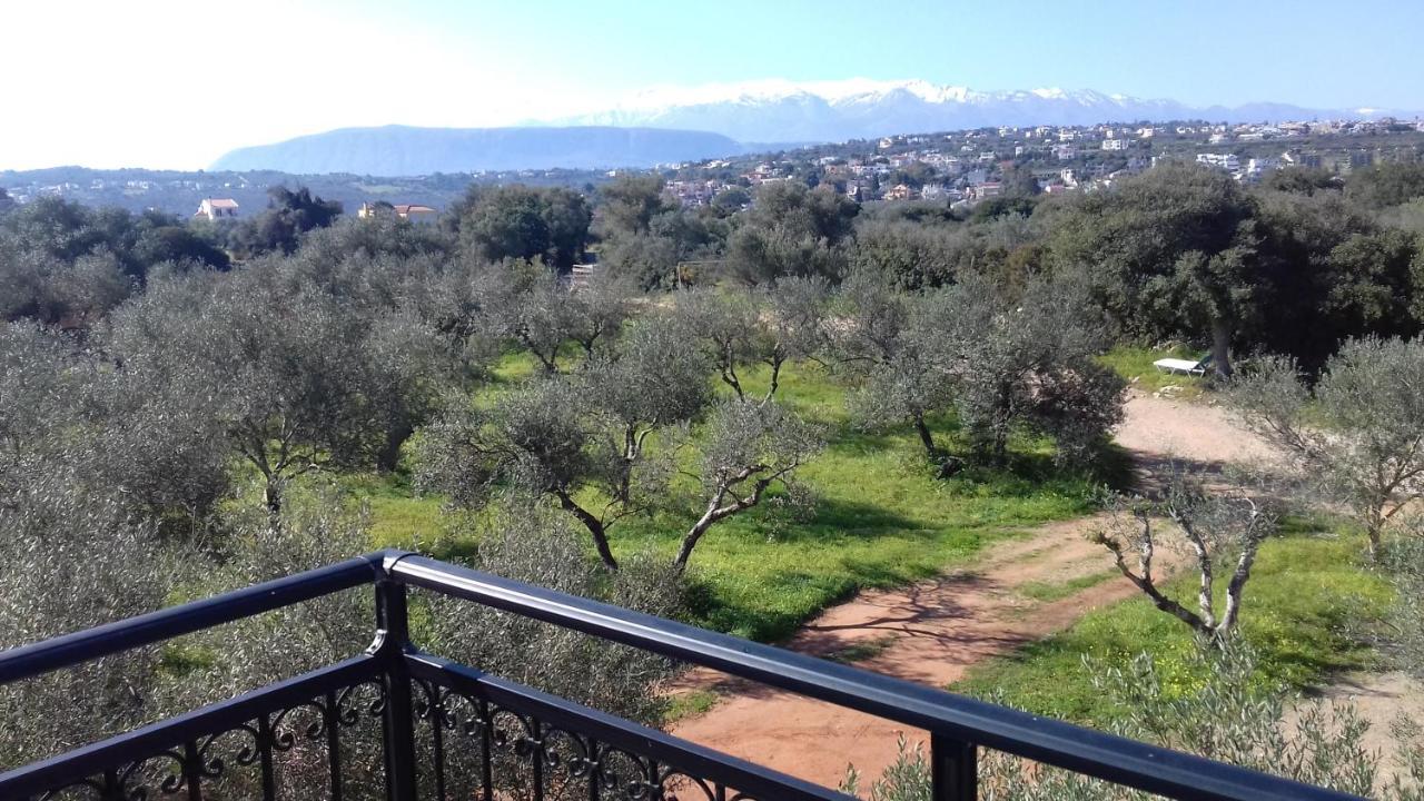 Manolo S Olive Farm, Apartment With Seaview 하니아 외부 사진