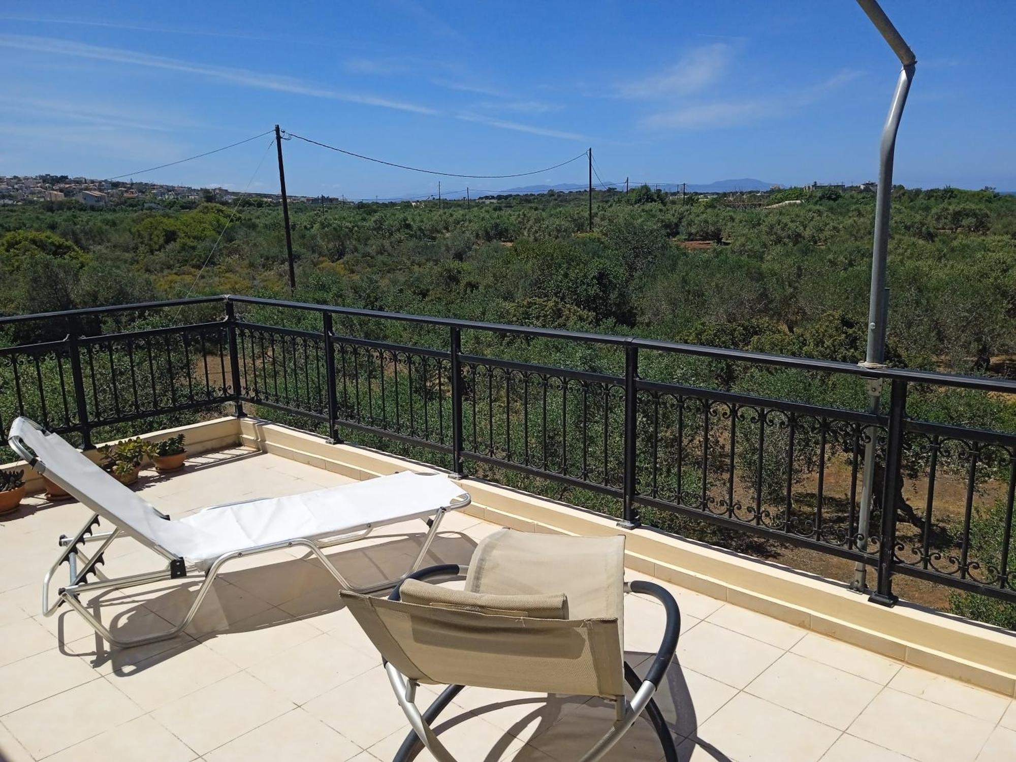 Manolo S Olive Farm, Apartment With Seaview 하니아 외부 사진