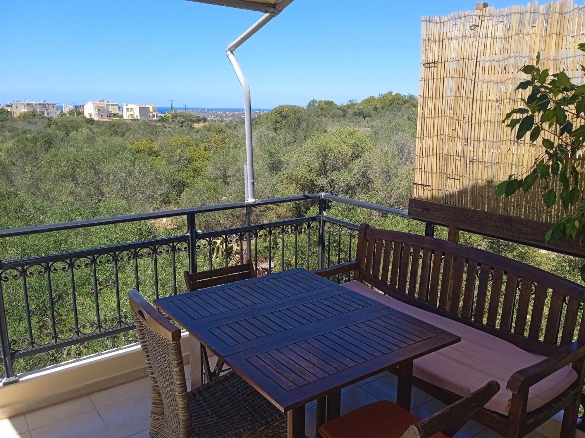 Manolo S Olive Farm, Apartment With Seaview 하니아 외부 사진